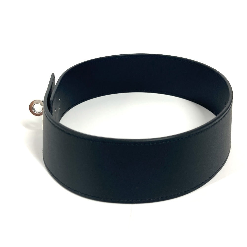 HERMES ケリー チョーカー ラージ アクセサリー ネックレス レザー レディース ブラック - brandshop-reference