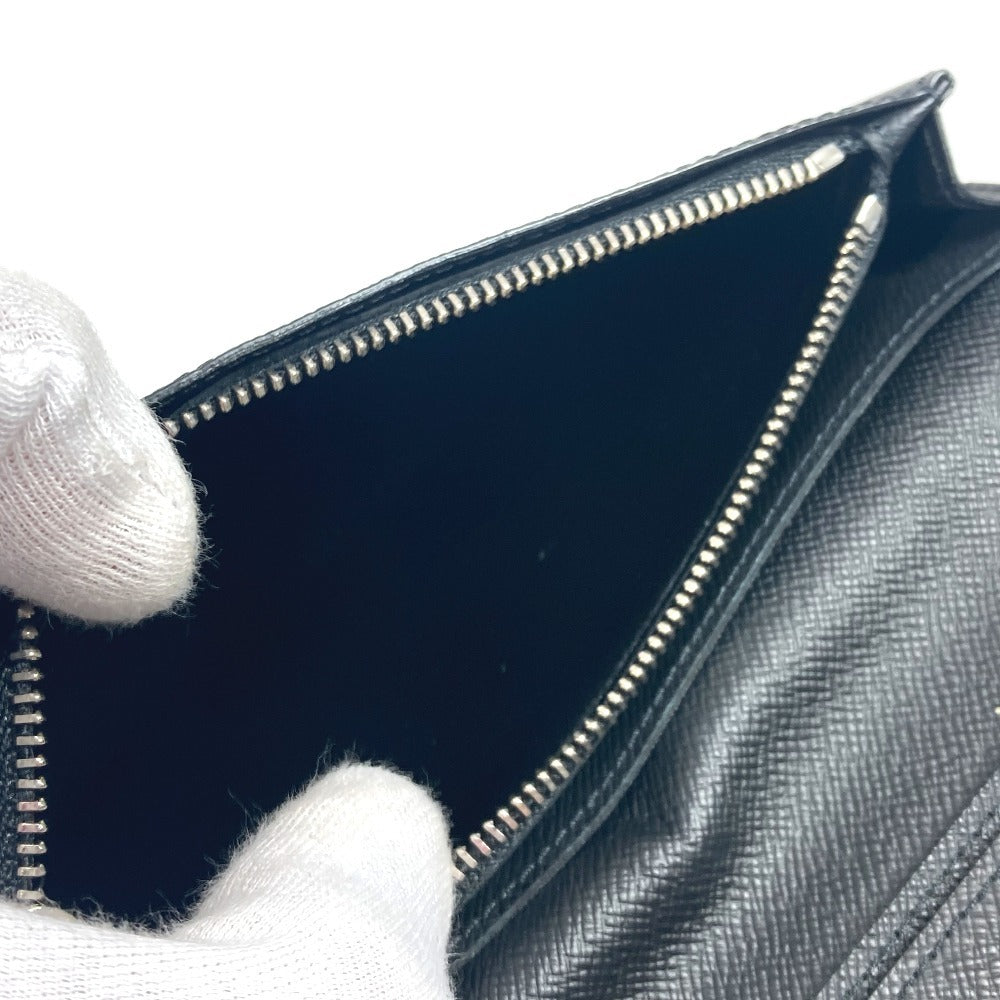 LOUIS VUITTON M60622 Epi Portefeuille Brazza Long Wallet Epi Leather Unisex Noir Black