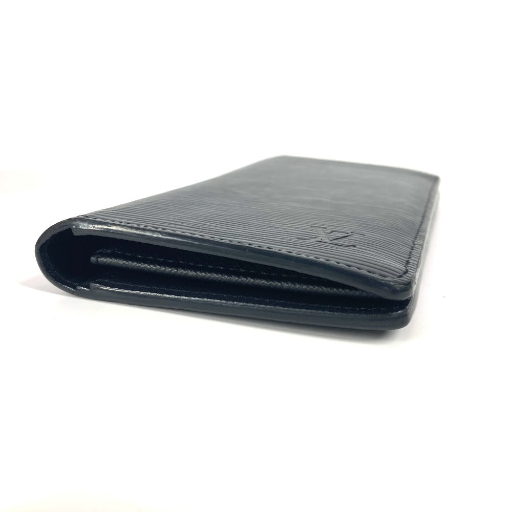 LOUIS VUITTON M60622 Epi Portefeuille Brazza Long Wallet Epi Leather Unisex Noir Black