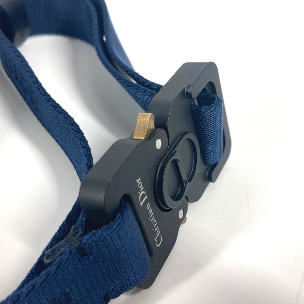 Dior CDロゴ ローラー ガチャベルト アクセサリー ベルト キャンバス メンズ ネイビー - brandshop-reference