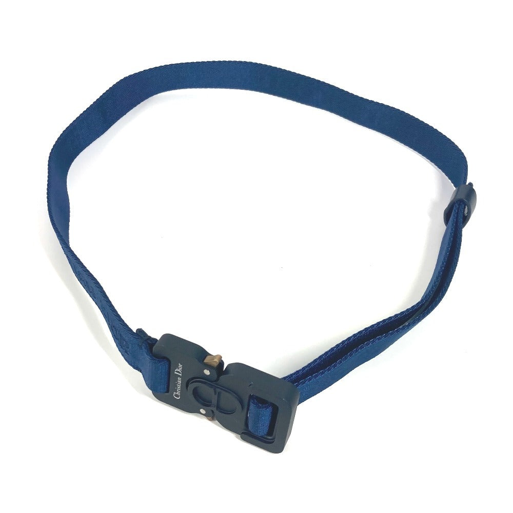 Dior CDロゴ ローラー ガチャベルト アクセサリー ベルト キャンバス メンズ ネイビー - brandshop-reference
