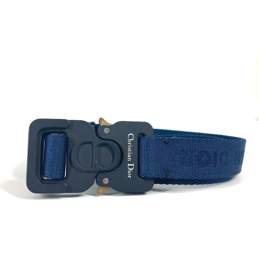 Dior CDロゴ ローラー ガチャベルト アクセサリー ベルト キャンバス メンズ ネイビー - brandshop-reference