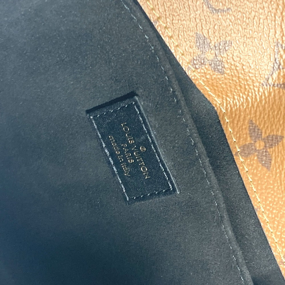 LOUIS VUITTON M54990 샤이니 에피 모노그램 리버스 포셰트 메티스 미니백 3WAY 백 핸드백 체인백 크로스바디 숄더백 모노그램 리버스 캔버스 여성 블랙