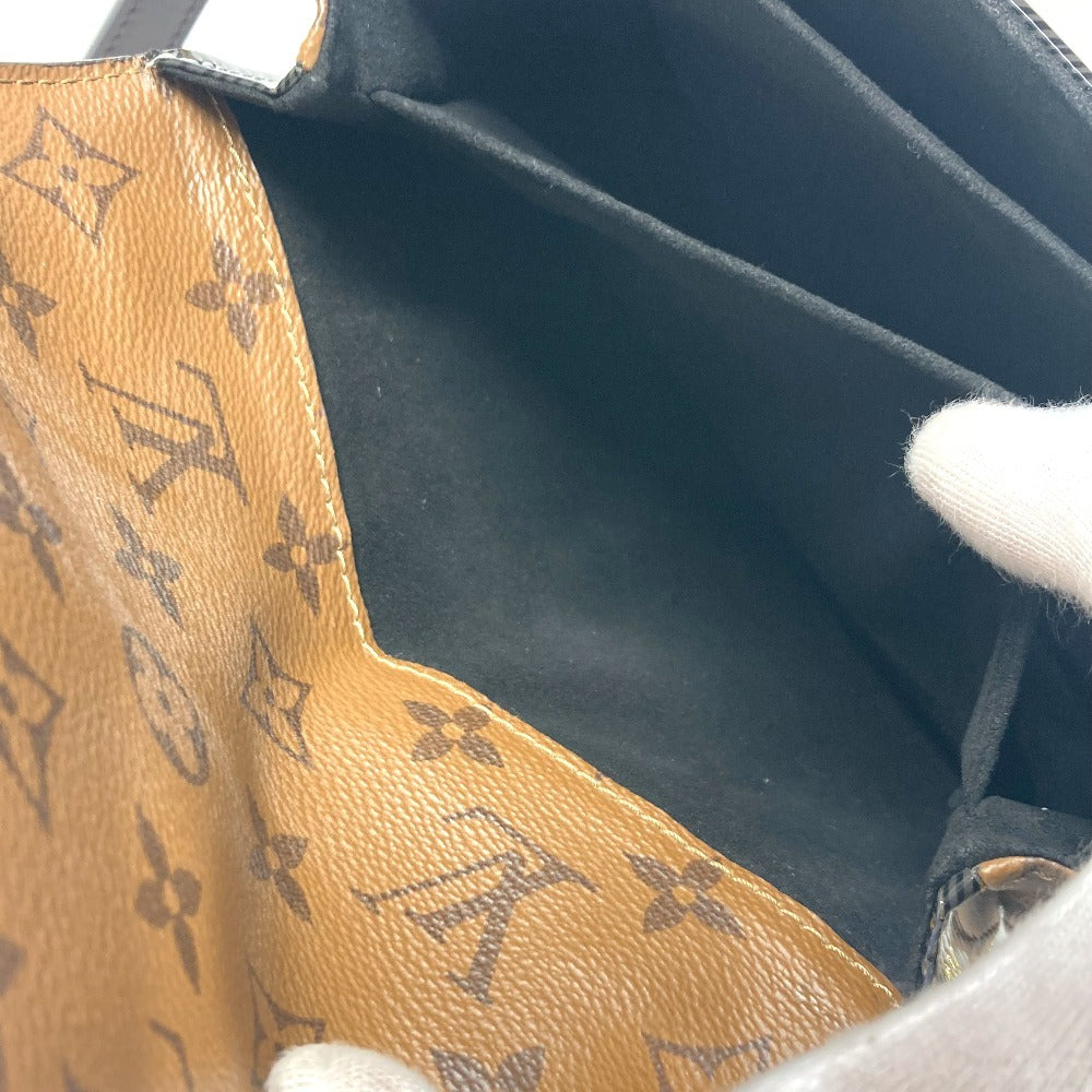 LOUIS VUITTON M54990 샤이니 에피 모노그램 리버스 포셰트 메티스 미니백 3WAY 백 핸드백 체인백 크로스바디 숄더백 모노그램 리버스 캔버스 여성 블랙