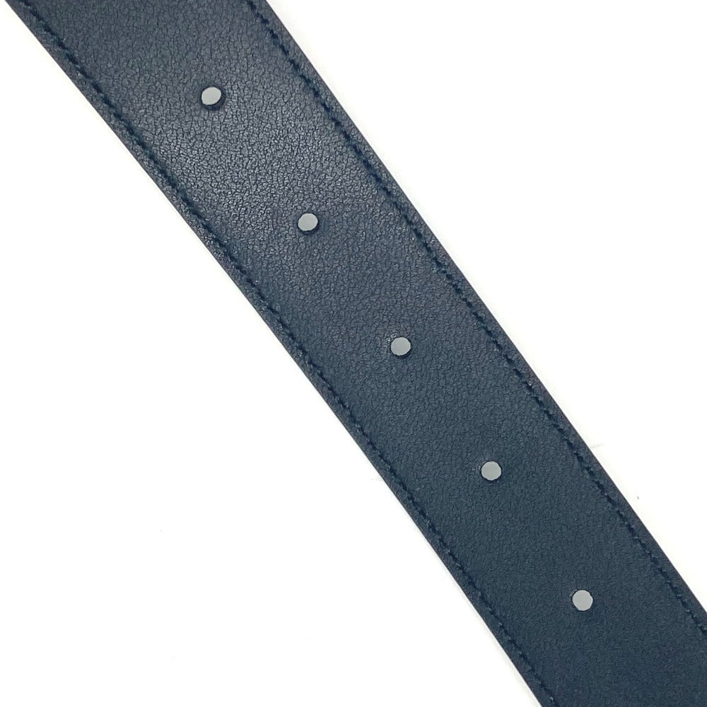 GUCCI 655566 Gロゴ バックル アクセサリー ベルト レザー メンズ ブラック - brandshop-reference