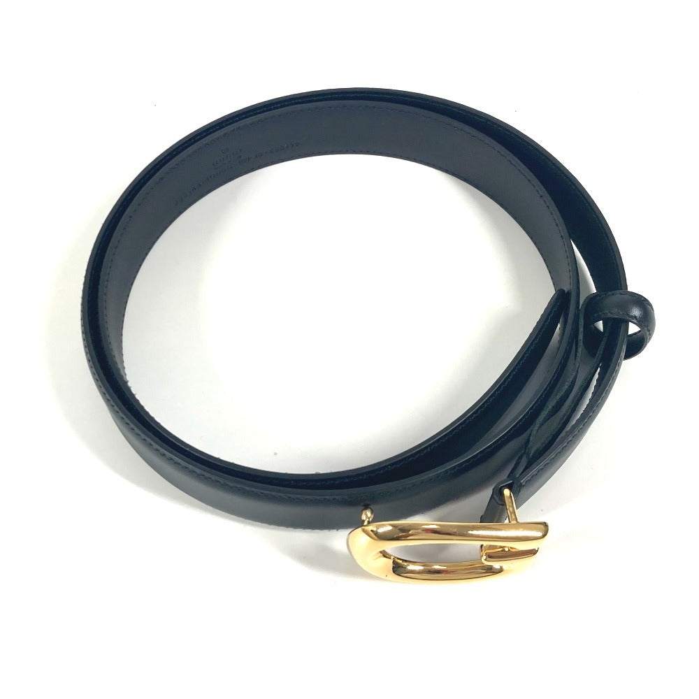 GUCCI 655566 Gロゴ バックル アクセサリー ベルト レザー メンズ ブラック - brandshop-reference