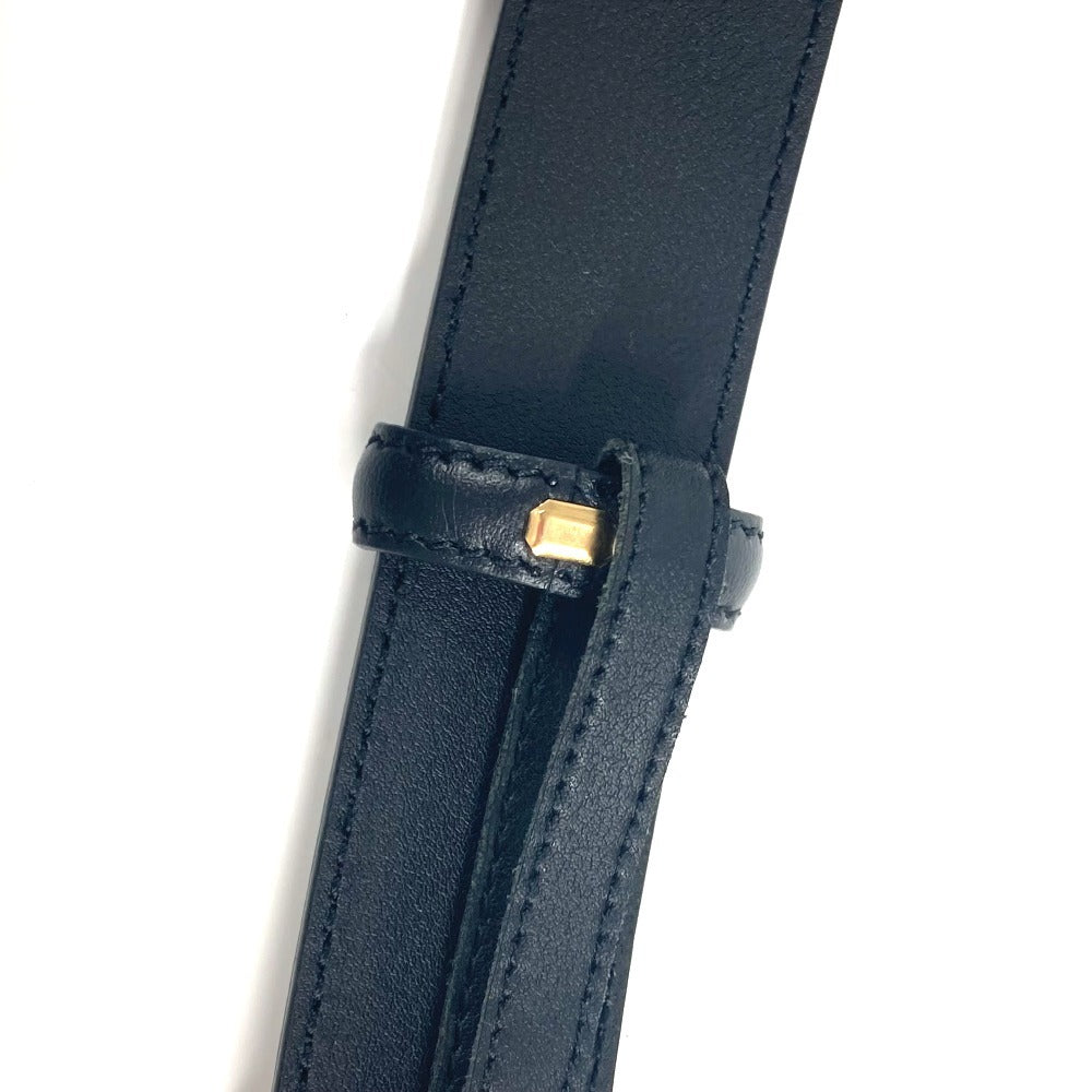 GUCCI 655566 Gロゴ バックル アクセサリー ベルト レザー メンズ ブラック - brandshop-reference