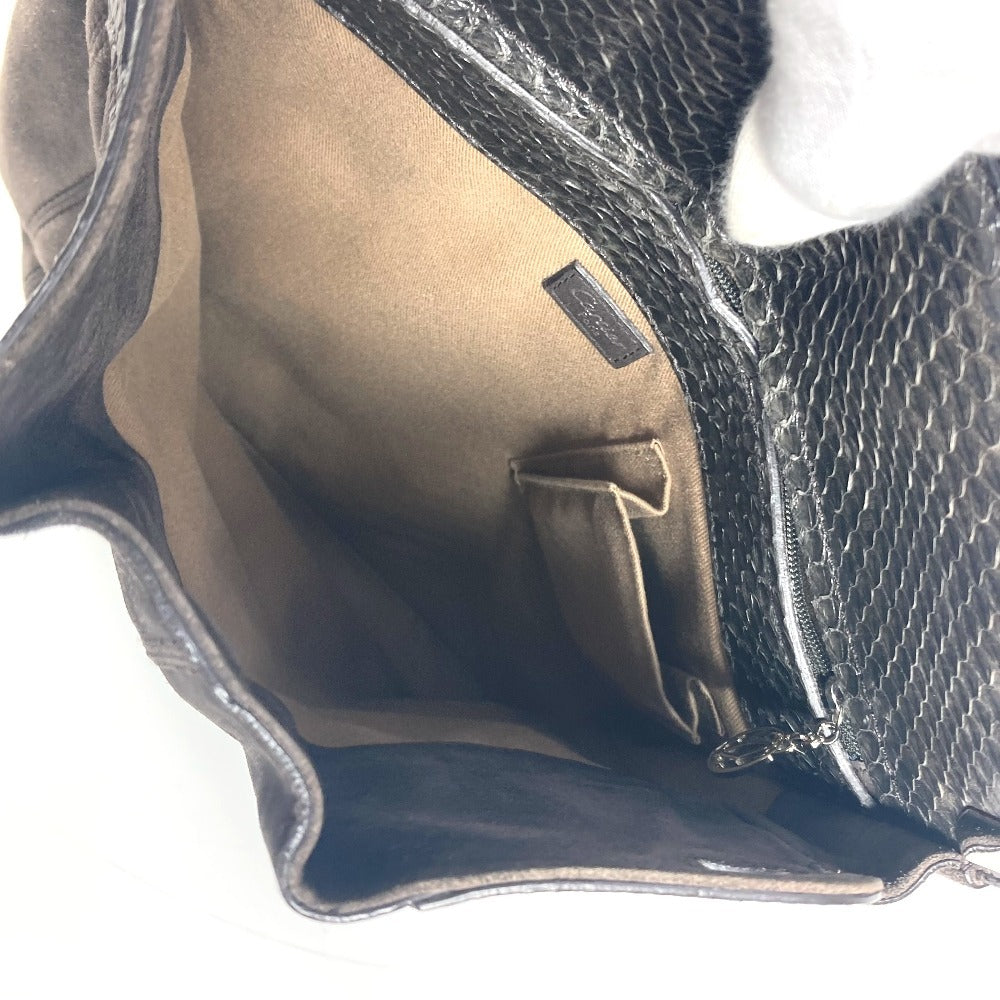 CARTIER マルチェロ ロゴ カバン トートバッグ ショルダーバッグ スエード ユニセックス ブラウン - brandshop-reference