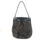 CARTIER Marcello logo tote bag/shoulder bag in unisex brown suede