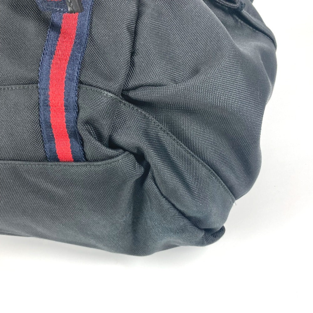 GUCCI 429037 ウェブライン シェリーライン エンブロイダリー タイガー バックパック シェリーライン カバン リュックサック ナイロンキャンバス ユニセックス ブラック - brandshop-reference