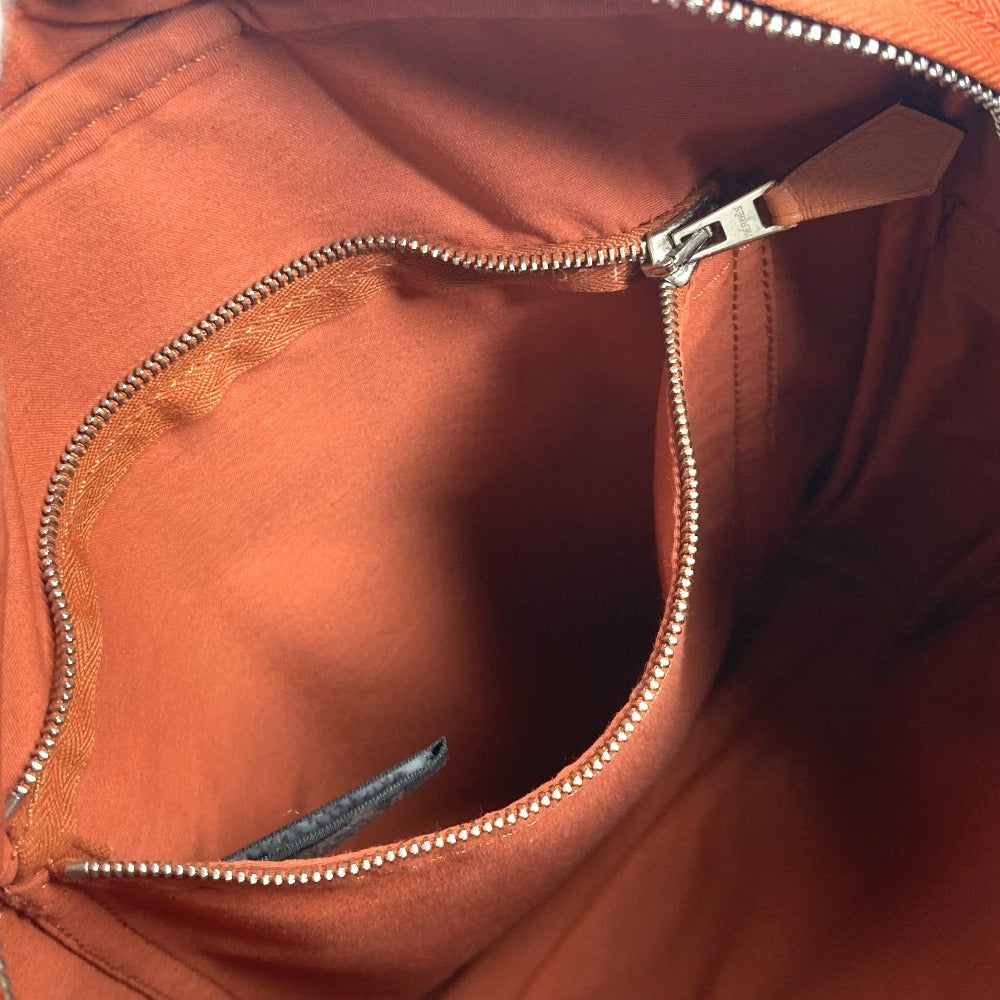 HERMES ポシェット アカプルコ バンドリエール PM 斜め掛けバック 肩掛けバック ショルダーバック カバン バック ショルダーバッグ ナイロンキャンバス ユニセックス オレンジ - brandshop-reference