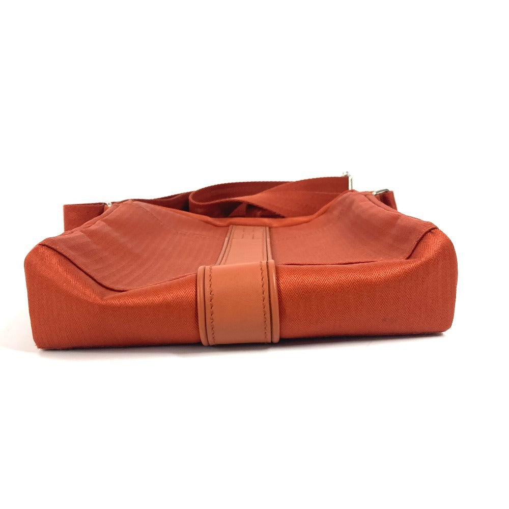 HERMES ポシェット アカプルコ バンドリエール PM 斜め掛けバック 肩掛けバック ショルダーバック カバン バック ショルダーバッグ ナイロンキャンバス ユニセックス オレンジ - brandshop-reference