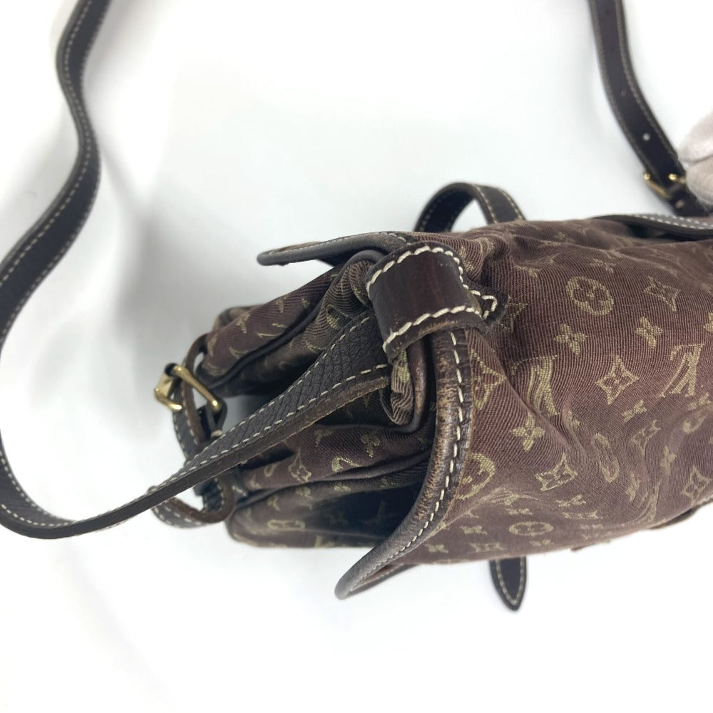 LOUIS VUITTON M95227 モノグラムミニラン ソミュール30 カバン 斜め掛け ショルダーバッグ モノグラムミニランキャンバス レディース フザン ブラウン - brandshop-reference