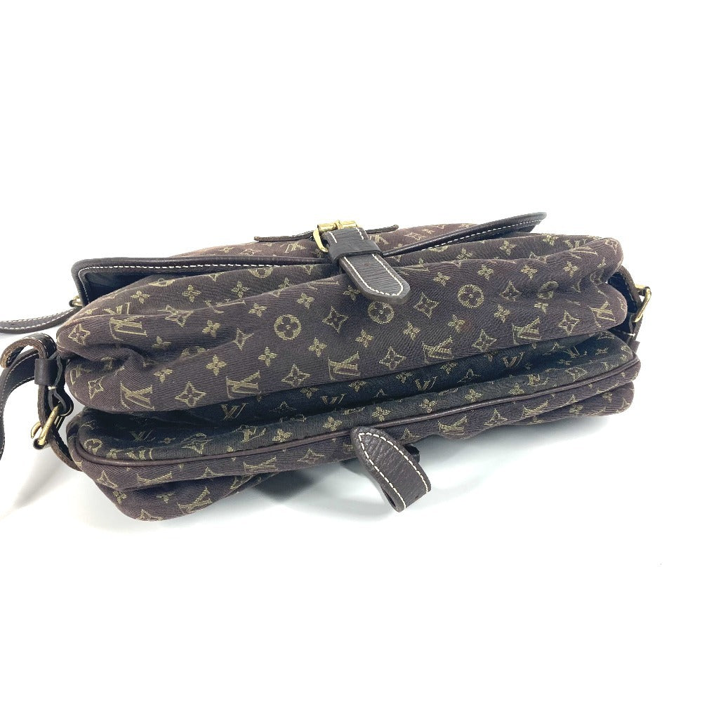 LOUIS VUITTON M95227 モノグラムミニラン ソミュール30 カバン 斜め掛け ショルダーバッグ モノグラムミニランキャンバス レディース フザン ブラウン - brandshop-reference
