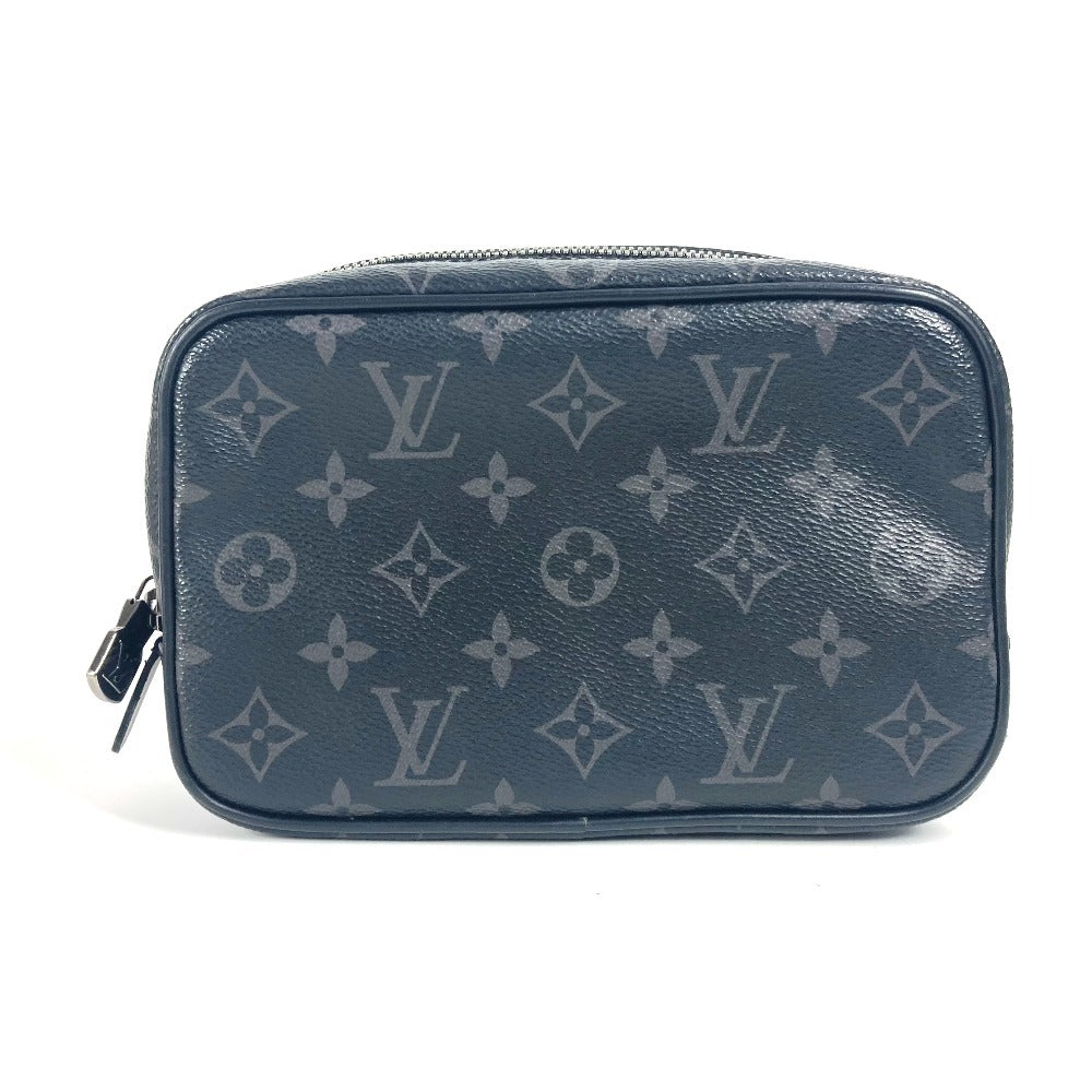 LOUIS VUITTON M43384 モノグラムエクリプス トゥルーストワレPM セカンドバッグ クラッチバッグ カバン マルチポーチ ポーチ モノグラムエクリプスキャンバス ユニセックス ブラック - brandshop-reference