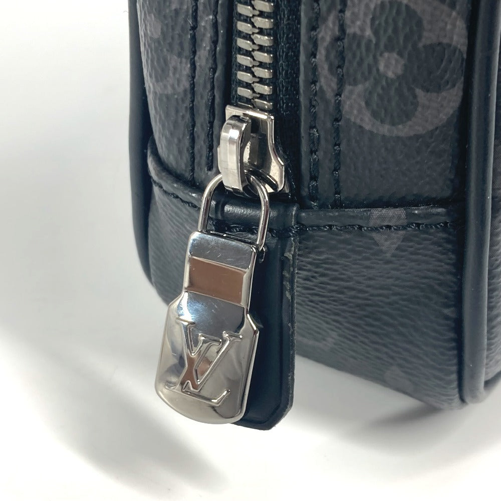 LOUIS VUITTON M43384 モノグラムエクリプス トゥルーストワレPM セカンドバッグ クラッチバッグ カバン マルチポーチ ポーチ モノグラムエクリプスキャンバス ユニセックス ブラック - brandshop-reference