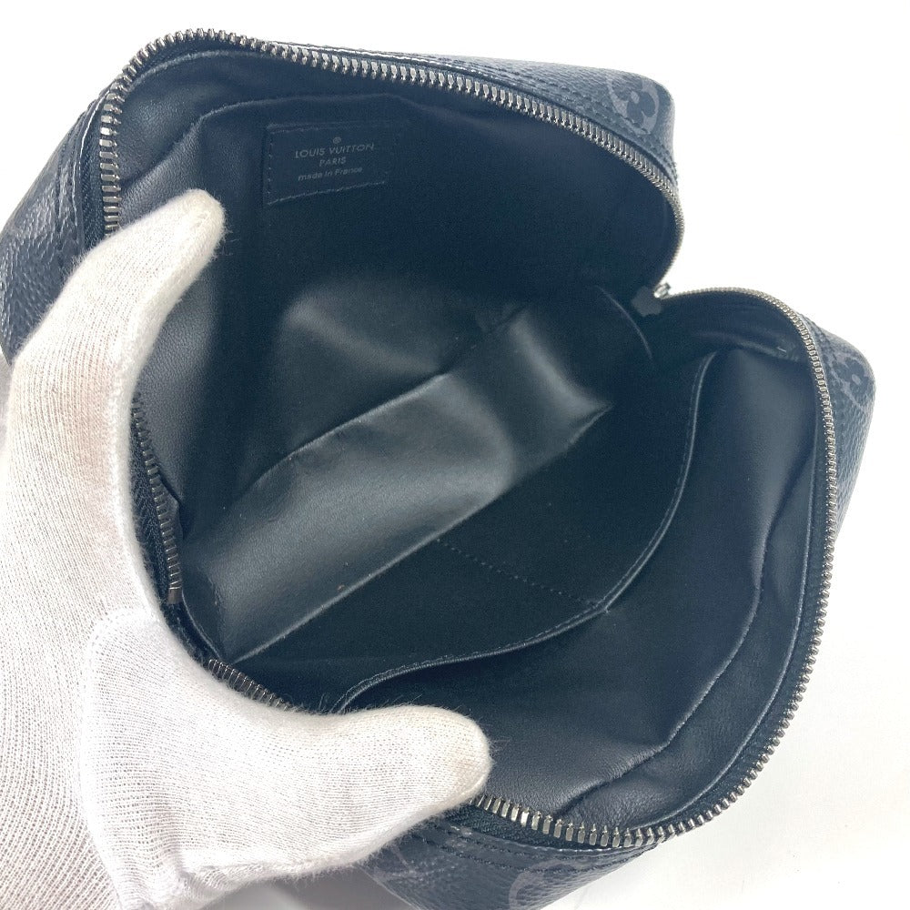LOUIS VUITTON M43384 モノグラムエクリプス トゥルーストワレPM セカンドバッグ クラッチバッグ カバン マルチポーチ ポーチ モノグラムエクリプスキャンバス ユニセックス ブラック - brandshop-reference