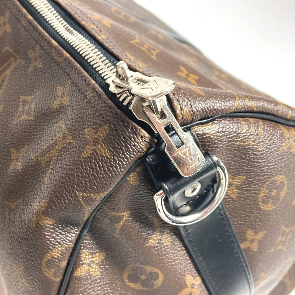 LOUIS VUITTON M56714 モノグラムマカサー キーポルバンドリエール55 カバン 旅行バッグ トラベルバッグ 2WAYバッグ ショルダーバッグ ボストンバッグ モノグラムマカサーキャンバス ユニセックス ブラウン - brandshop-reference