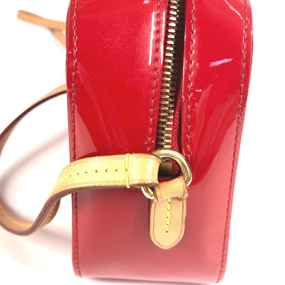 LOUIS VUITTON M90368 モノグラムヴェルニ サンタモニカ カバン 2WAYバッグ ハンドバッグ 斜め掛け ショルダーバッグ モノグラムヴェルニキャンバス レディース スリーズ レッド - brandshop-reference