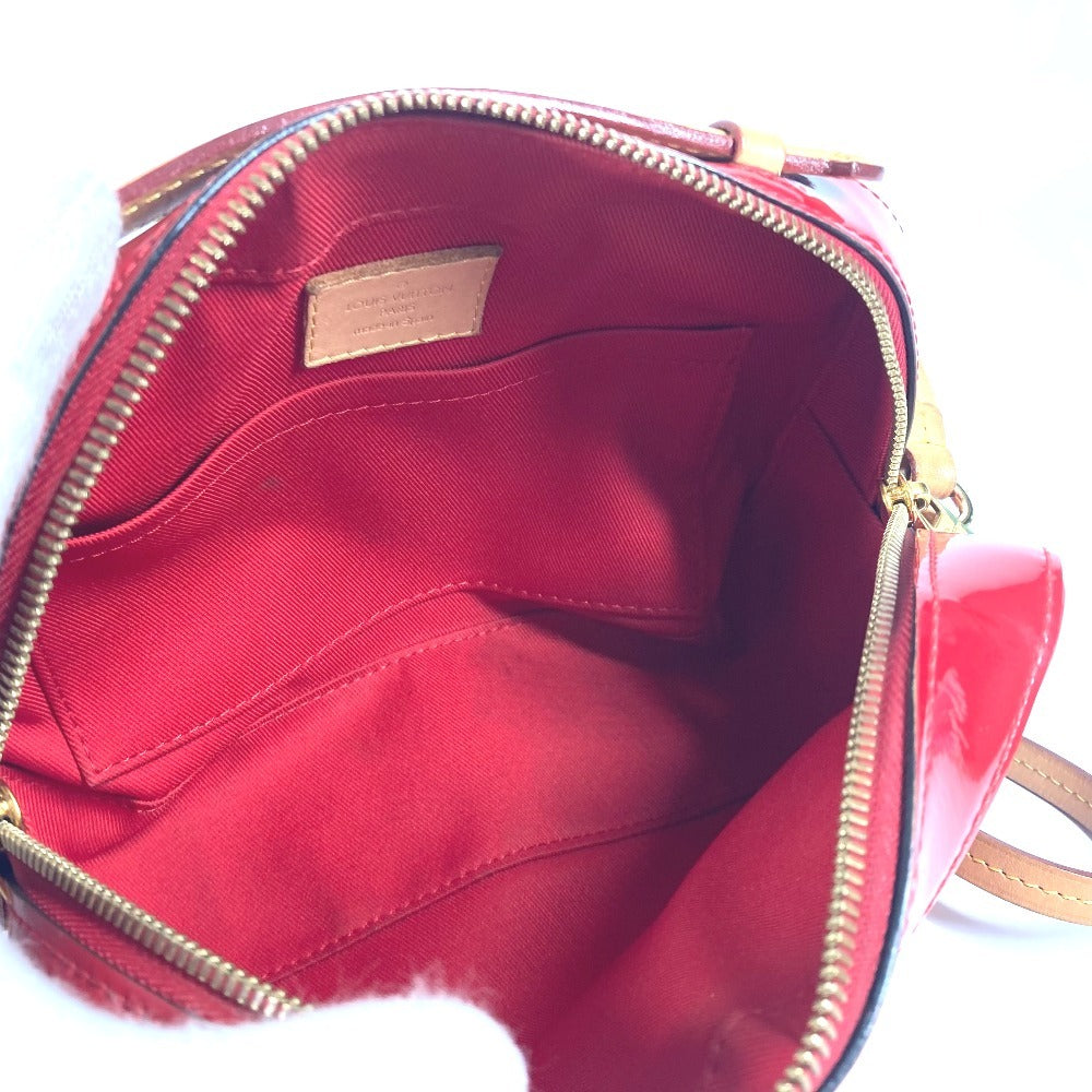 LOUIS VUITTON M90368 モノグラムヴェルニ サンタモニカ カバン 2WAYバッグ ハンドバッグ 斜め掛け ショルダーバッグ モノグラムヴェルニキャンバス レディース スリーズ レッド - brandshop-reference