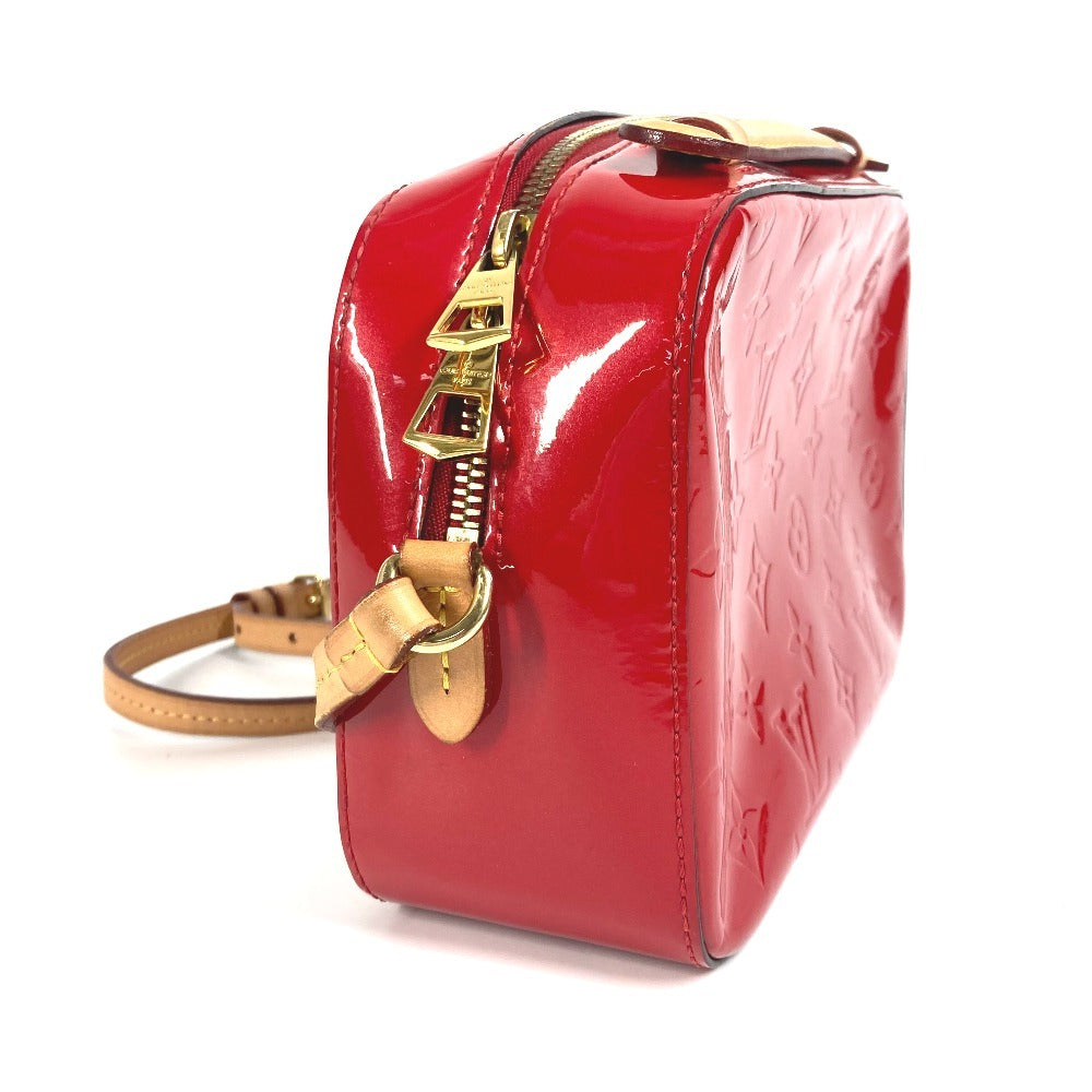 LOUIS VUITTON M90368 モノグラムヴェルニ サンタモニカ カバン 2WAYバッグ ハンドバッグ 斜め掛け ショルダーバッグ モノグラムヴェルニキャンバス レディース スリーズ レッド - brandshop-reference