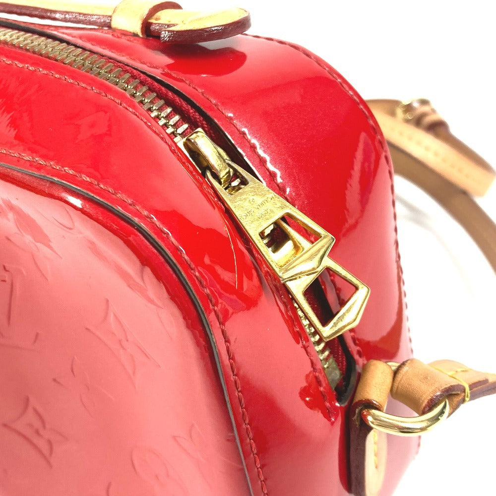LOUIS VUITTON M90368 モノグラムヴェルニ サンタモニカ カバン 2WAYバッグ ハンドバッグ 斜め掛け ショルダーバッグ モノグラムヴェルニキャンバス レディース スリーズ レッド - brandshop-reference
