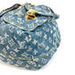 LOUIS VUITTON M95056 モノグラムデニム サック アド GM バックパック カバン リュックサック モノグラムデニム ユニセックス ブルー