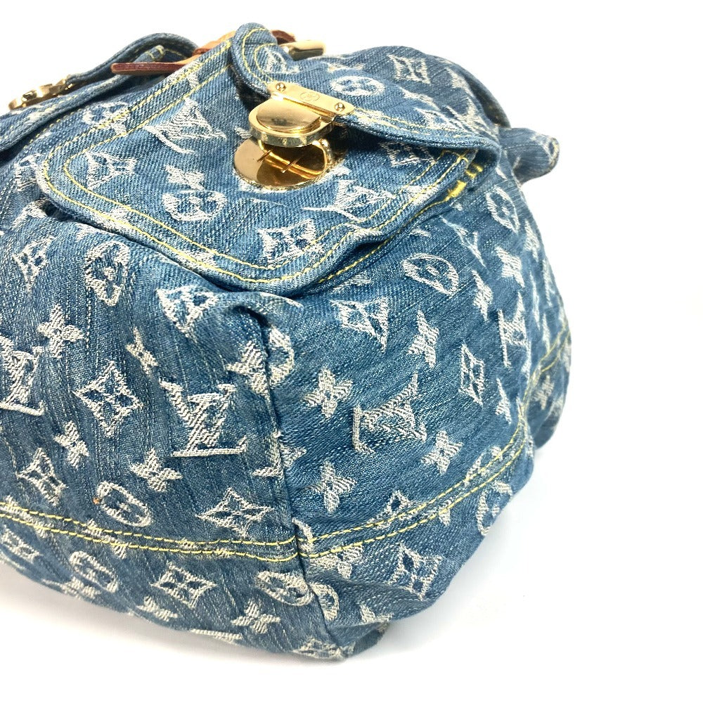 LOUIS VUITTON M95056 モノグラムデニム サック アド GM バックパック カバン リュックサック モノグラムデニム ユニセックス ブルー