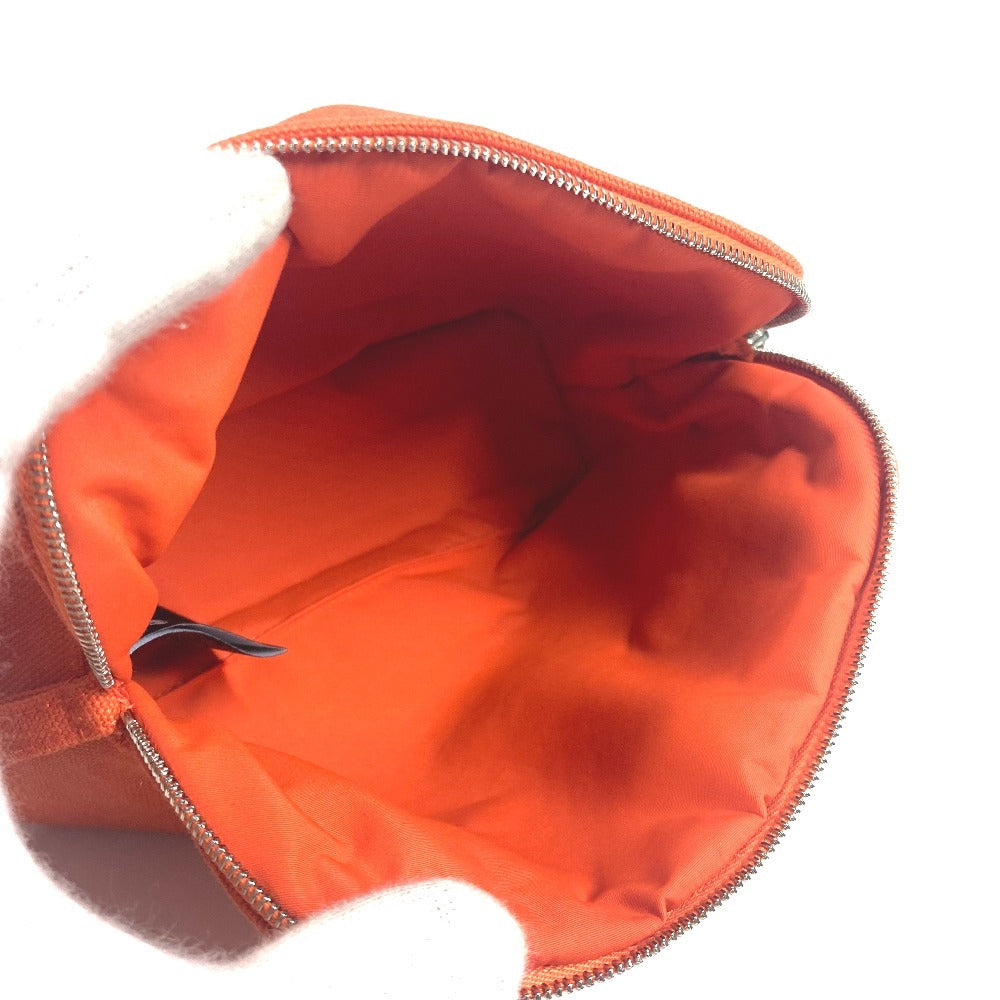 HERMES ポーチ 《ボリード》 ミニ メイクポーチ ポーチ 化粧ポーチ キャンバス レディース オランジュ・フー オレンジ - brandshop-reference