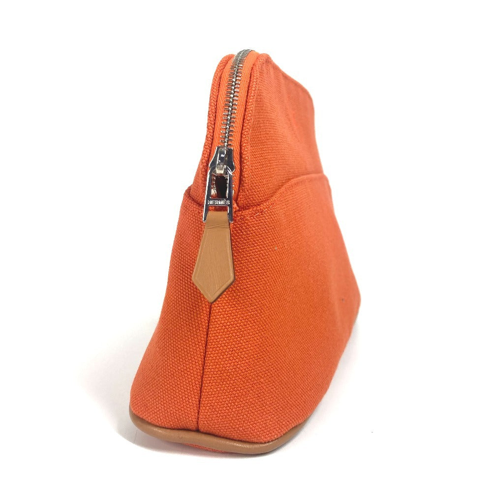 HERMES ポーチ 《ボリード》 ミニ メイクポーチ ポーチ 化粧ポーチ キャンバス レディース オランジュ・フー オレンジ - brandshop-reference