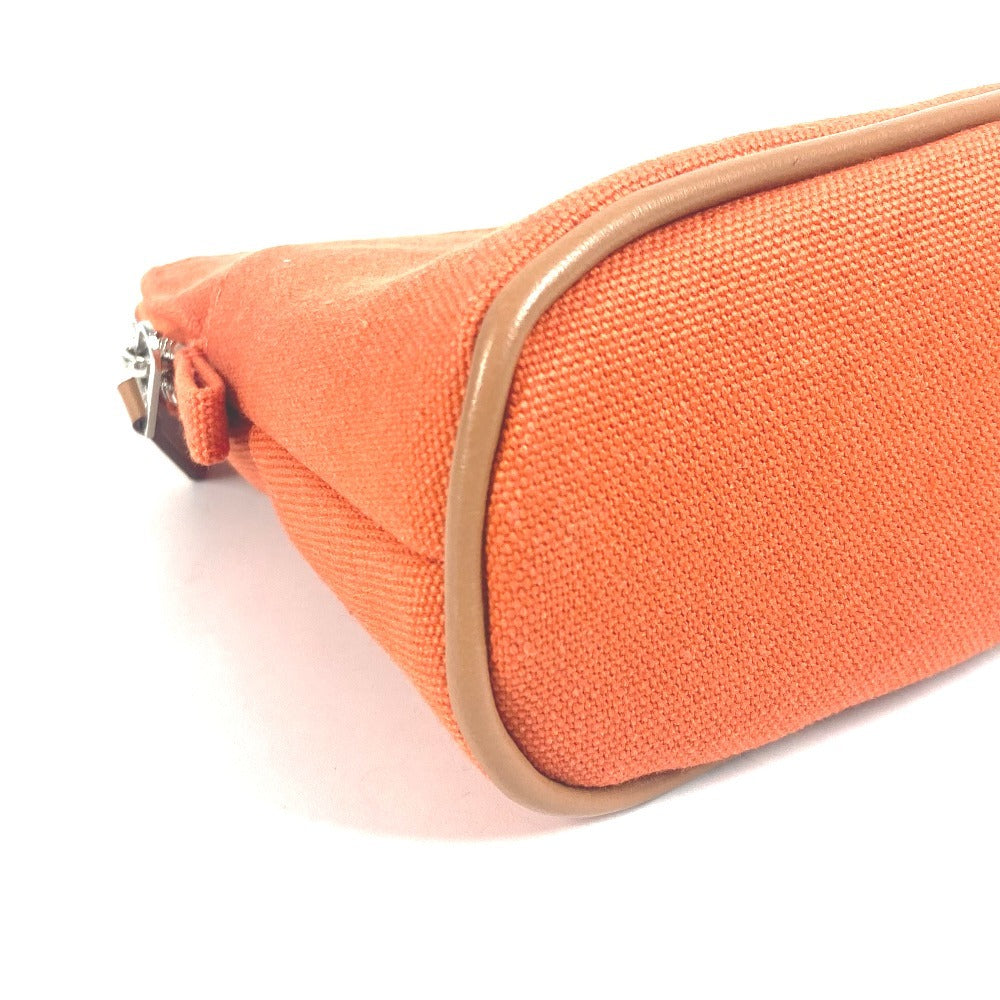 HERMES ポーチ 《ボリード》 ミニ メイクポーチ ポーチ 化粧ポーチ キャンバス レディース オランジュ・フー オレンジ - brandshop-reference