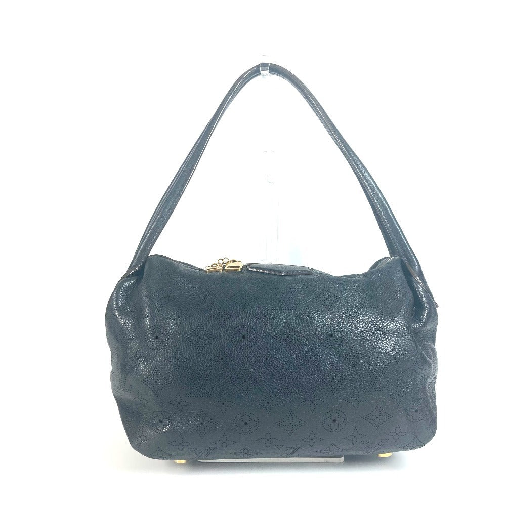 LOUIS VUITTON M93814 モノグラムマヒナ ガラテアPM 肩掛け カバン ショルダーバッグ モノグラムマヒナレザー レディース ノワール ブラック - brandshop-reference
