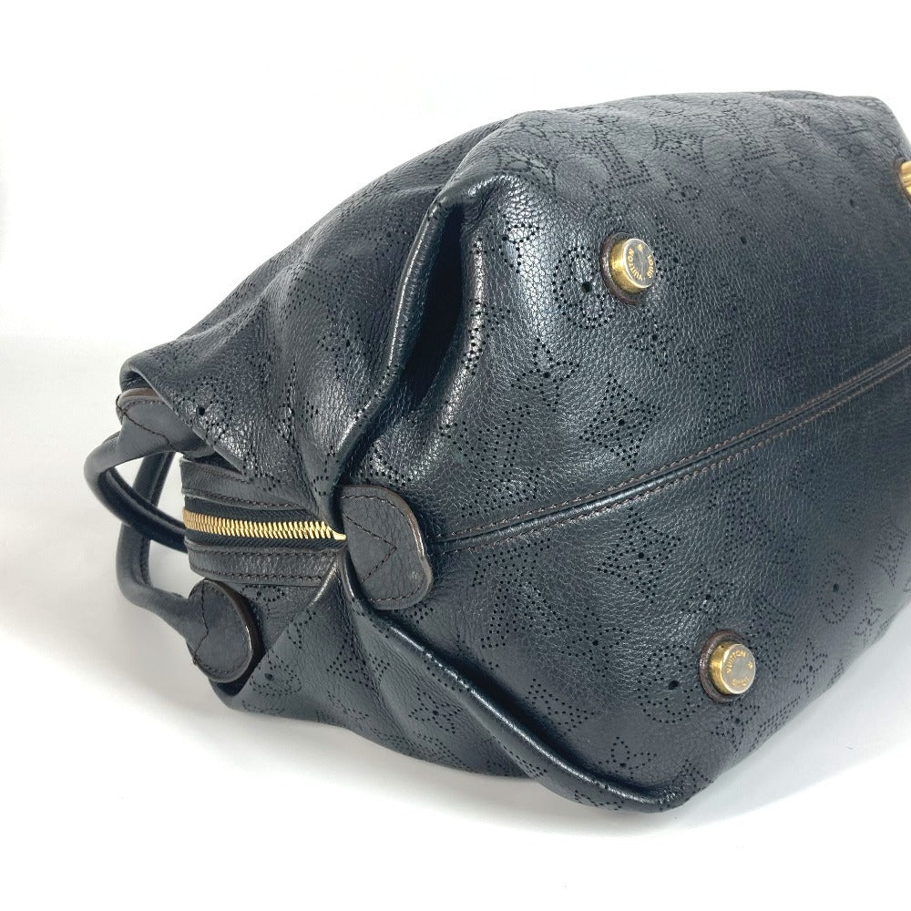 LOUIS VUITTON M93814 モノグラムマヒナ ガラテアPM 肩掛け カバン ショルダーバッグ モノグラムマヒナレザー レディース ノワール ブラック - brandshop-reference