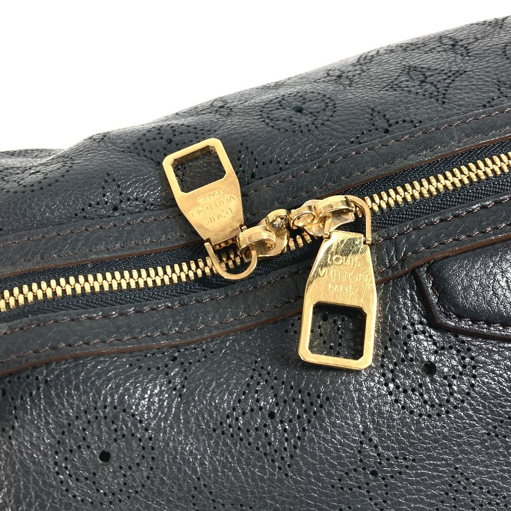 LOUIS VUITTON M93814 モノグラムマヒナ ガラテアPM 肩掛け カバン ショルダーバッグ モノグラムマヒナレザー レディース ノワール ブラック - brandshop-reference