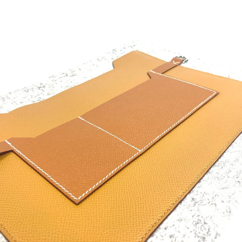 HERMES カバン トゥードゥー37 ポーチ セカンドバッグ クラッチバッグ フェルト ユニセックス グレー - brandshop-reference