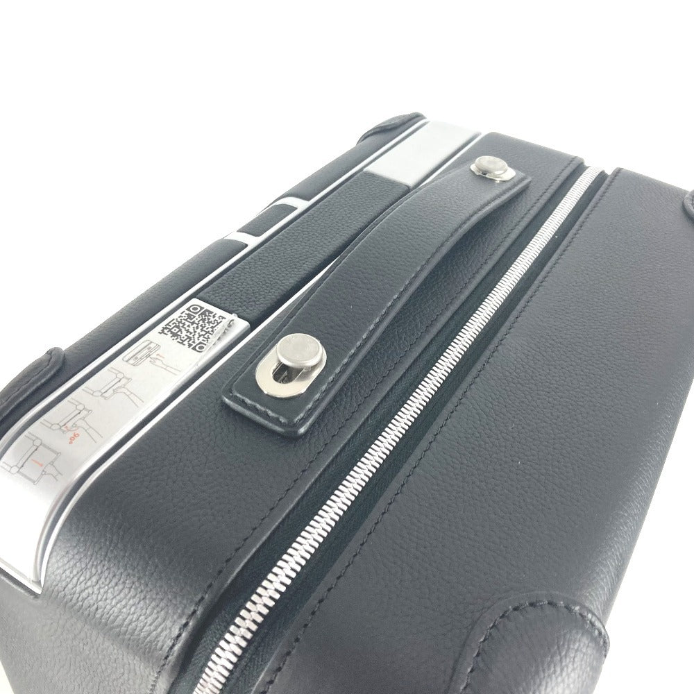 HERMES R.M.S Rolling Mobility Suitcase Cabin Bags Travel Bags 4 Wheel Trolley Cases Carry Bag Taurillon Clemence Black Used