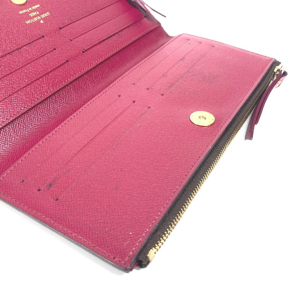 LOUIS VUITTON M61269 モノグラム ポルトフォイユ・アデル ロングウォレット 長財布 モノグラムキャンバス レディース フューシャ ピンク - brandshop-reference