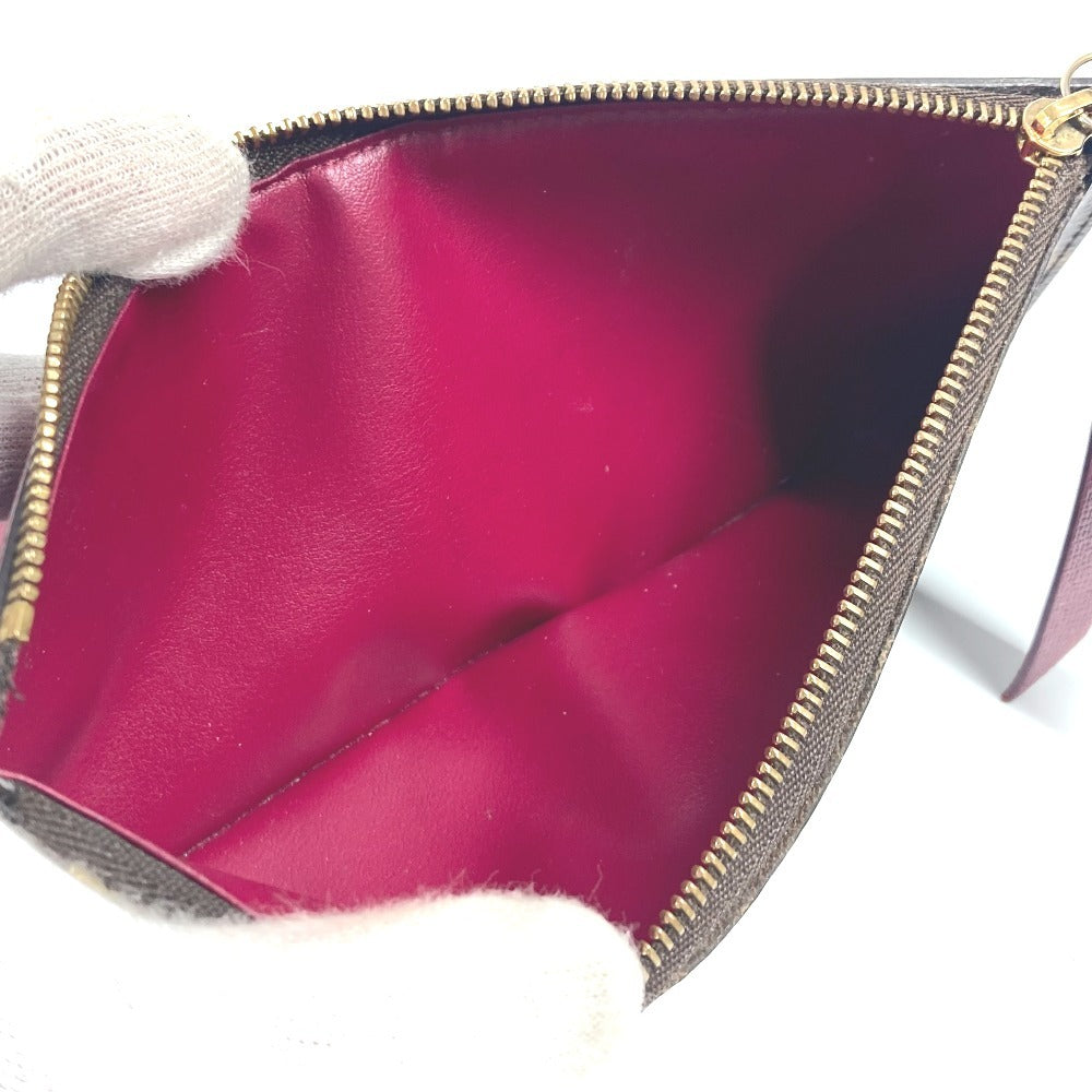 LOUIS VUITTON M61269 モノグラム ポルトフォイユ・アデル ロングウォレット 長財布 モノグラムキャンバス レディース フューシャ ピンク - brandshop-reference