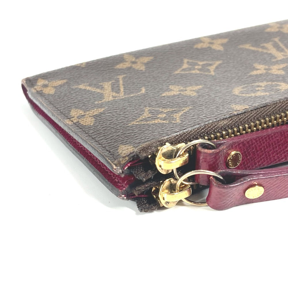 LOUIS VUITTON M61269 モノグラム ポルトフォイユ・アデル ロングウォレット 長財布 モノグラムキャンバス レディース フューシャ ピンク - brandshop-reference