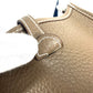 HERMES Evelyne TPM Amazon Long Crossbody Pochette bag Shoulder Bag Taurillon Clemence Etoupe Gray Based/Navy Used