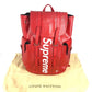 LOUIS VUITTON M53414 Supreme SUPREME collaboration Epi Christopher PM 17AW Backpack Bag Backpack Epi Leather Red/White Used