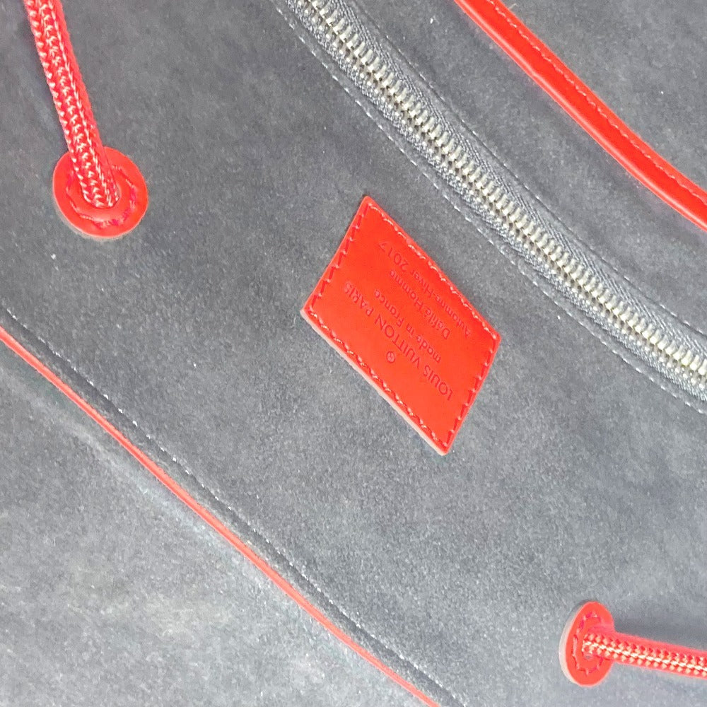 LOUIS VUITTON M53414 Supreme SUPREME collaboration Epi Christopher PM 17AW Backpack Bag Backpack Epi Leather Red/White Used