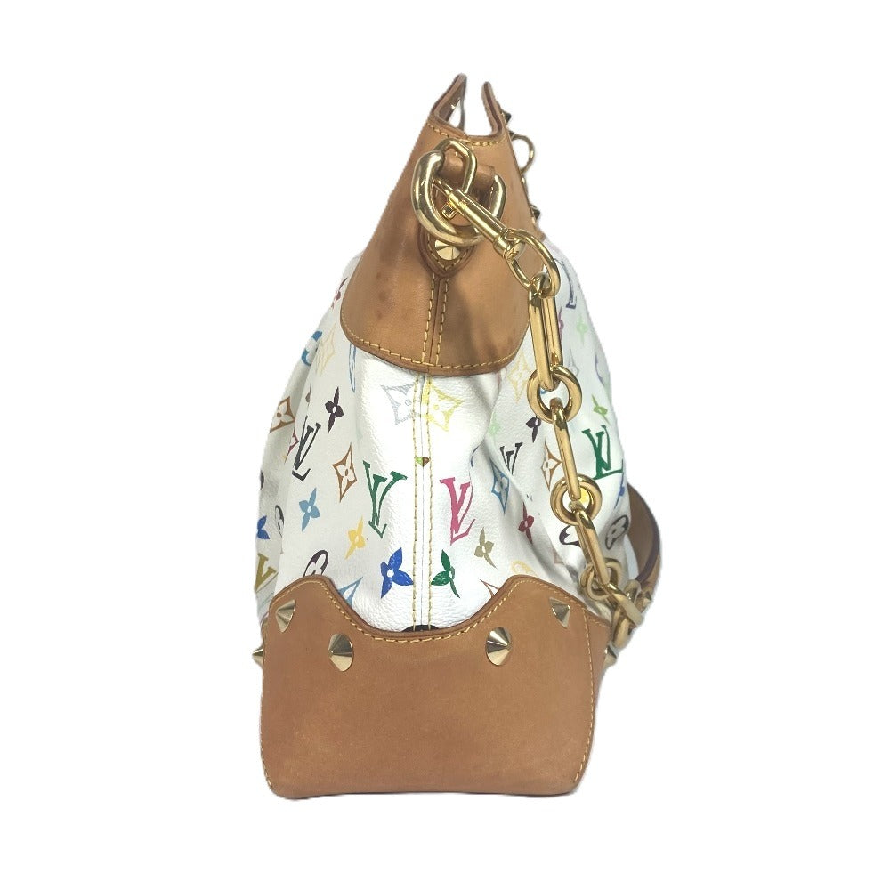 LOUIS VUITTON M40253 モノグラムマルチカラー ジュディGM カバン 肩掛け チェーン ハンドバッグ 2WAYバッグ ショルダーバッグ モノグラムマルチカラーキャンバス レディース ブロン ホワイト - brandshop-reference