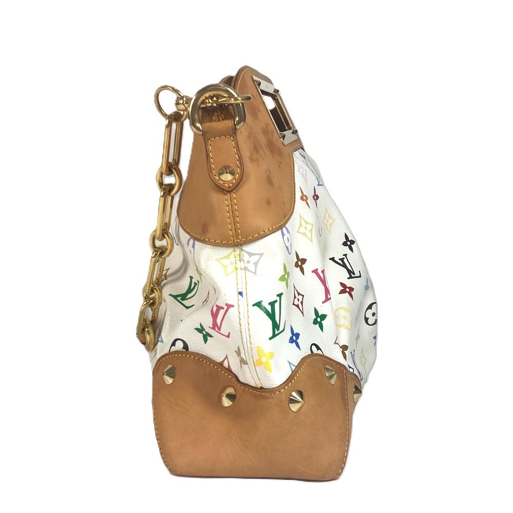 LOUIS VUITTON M40253 モノグラムマルチカラー ジュディGM カバン 肩掛け チェーン ハンドバッグ 2WAYバッグ ショルダーバッグ モノグラムマルチカラーキャンバス レディース ブロン ホワイト - brandshop-reference