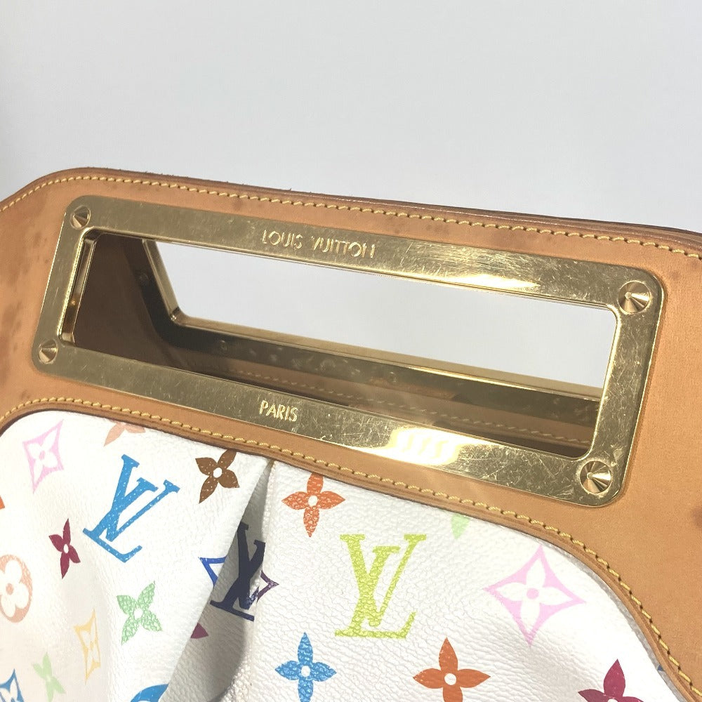 LOUIS VUITTON M40253 モノグラムマルチカラー ジュディGM カバン 肩掛け チェーン ハンドバッグ 2WAYバッグ ショルダーバッグ モノグラムマルチカラーキャンバス レディース ブロン ホワイト - brandshop-reference