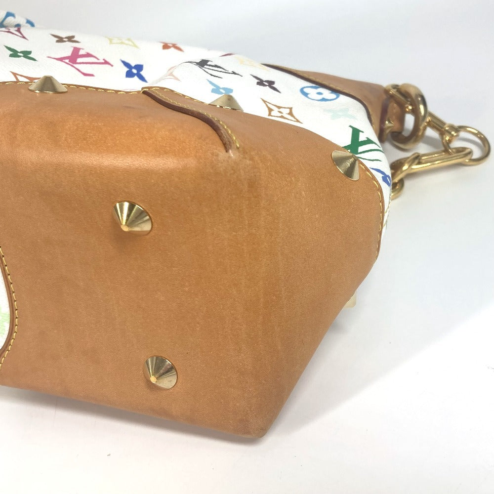 LOUIS VUITTON M40253 モノグラムマルチカラー ジュディGM カバン 肩掛け チェーン ハンドバッグ 2WAYバッグ ショルダーバッグ モノグラムマルチカラーキャンバス レディース ブロン ホワイト - brandshop-reference