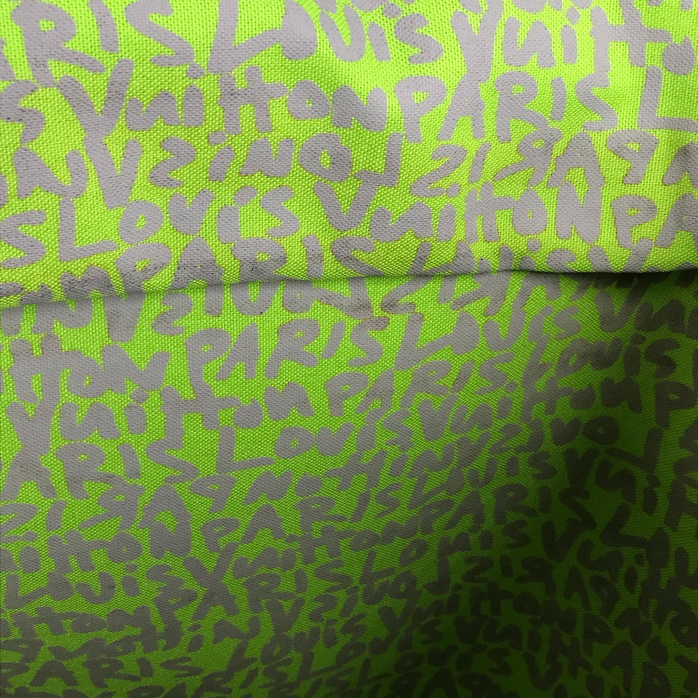 LOUIS VUITTON M93703 Monogram Graffiti Neverfull GM Neverfull GM Shoulder Bag Bag Shoulder Tote Bag Monogram Graffiti Canvas Women's Veil Green