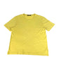 LOUIS VUITTON LOGO LV Circle Apparel mendahului T-Shirt RM191Q T-Shirt Lengan Pendek Kuning Lelaki Kuning
