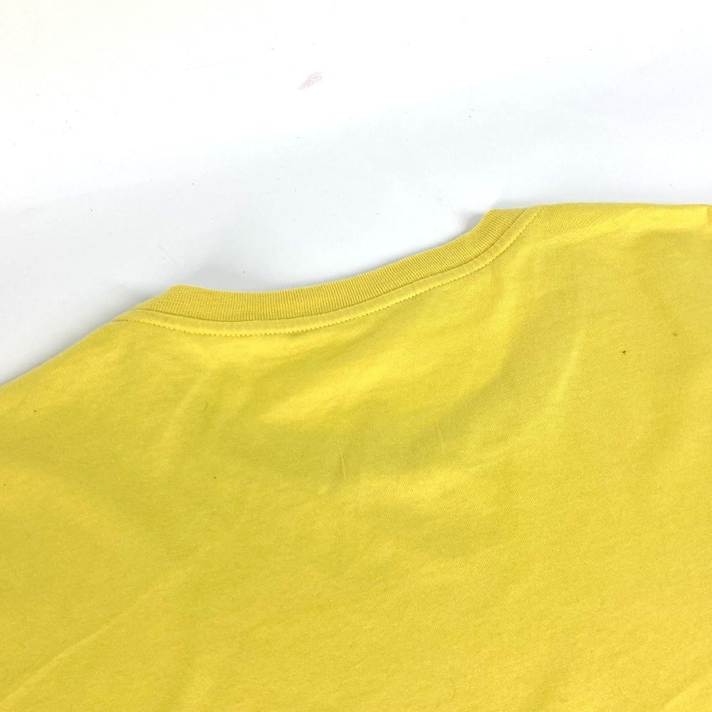 LOUIS VUITTON LOGO LV Circle Apparel mendahului T-Shirt RM191Q T-Shirt Lengan Pendek Kuning Lelaki Kuning