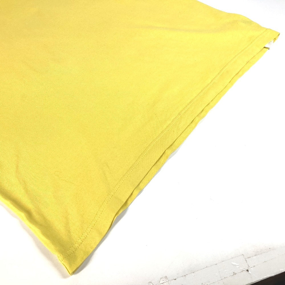 LOUIS VUITTON LOGO LV Circle Apparel mendahului T-Shirt RM191Q T-Shirt Lengan Pendek Kuning Lelaki Kuning